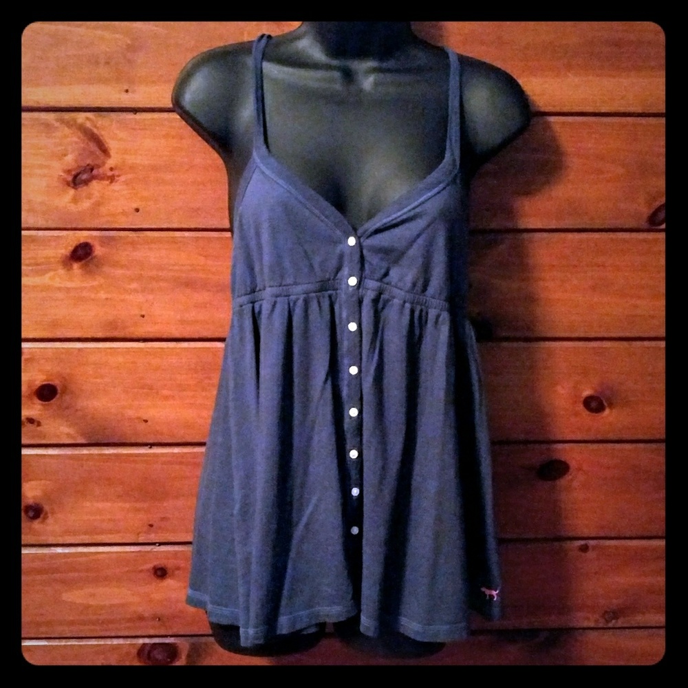 Pink Victoria Secret t back baby doll tank